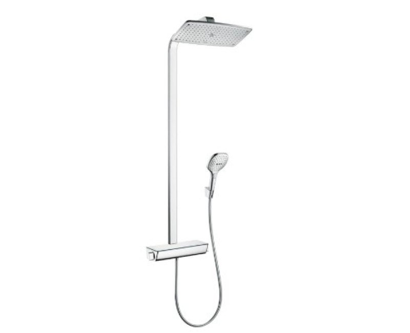 Dušas sistēma Hansgrohe Raindance E Showerpipe 360 1jet EcoSmart Ar Termostatu 27286000