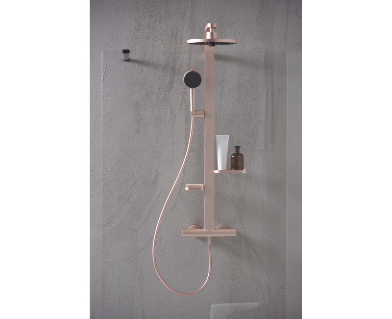 Dušas sistēma Ideal Standard Ceratherm ALU ar Termostatu Rose BD583RO