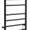 Dvieļu žāvētājs / Radiators Sapho REDONDO elektriskais 50x90cm, 75W, matēti melns  ER220BV