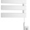 Dvieļu žāvētājs / Radiators AQUALINE Elektriskais Elvis, 48x33x5cm, 50W, balts  EB480
