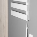 Dvieļu žāvētājs / Radiators AQUALINE Elektriskais Elvis, 48x33x5cm, 50W, balts  EB480