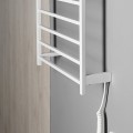 Dvieļu žāvētājs / Radiators Sapho Elzor elektriskais 50x47 cm, 60 W, balts matēts EB500