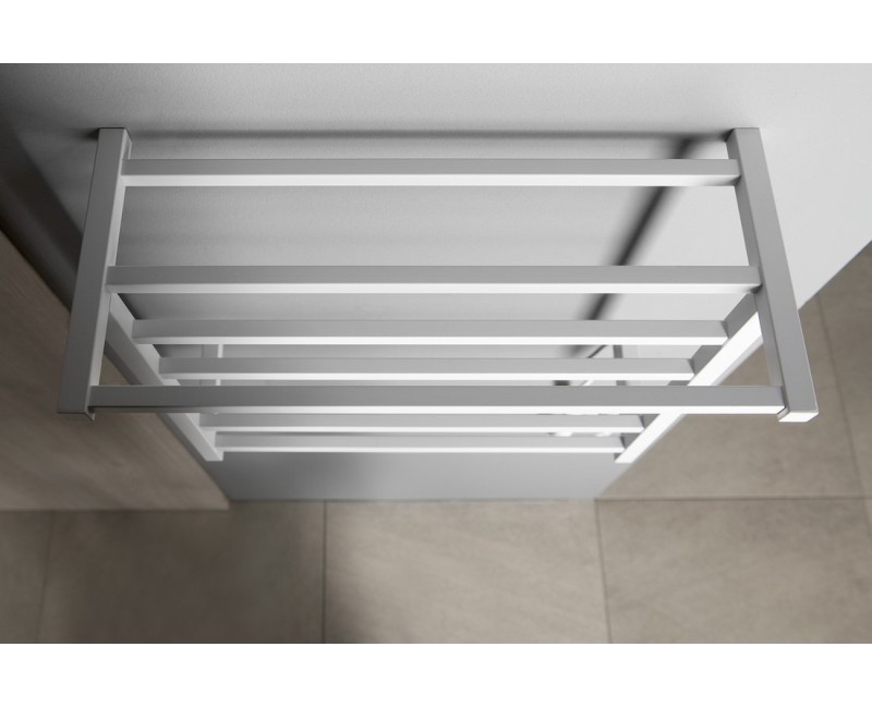 Dvieļu žāvētājs / Radiators Sapho Elzor elektriskais 50x47 cm, 60 W, balts matēts EB500