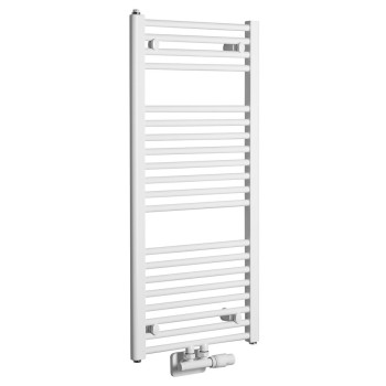 Полотенцесушитель / Радиатор Aqualine DIRECT 570x465 мм 72 Вт, Белый ELM94T