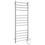 Dvieļu žāvētājs / Radiators Sapho  REDONDO  elektriskais 600x1500mm 130 W, Pulēts Nerūsējošs Tērauds ER250V