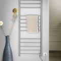 Dvieļu žāvētājs / Radiators Sapho  REDONDO  elektriskais 600x1500mm 130 W, Pulēts Nerūsējošs Tērauds ER250V