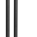 Dvieļu žāvētājs / Radiators Sapho PAPINADO elektriskais 11x120 cm, 40 W, matēti melns ER340