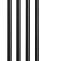 Dvieļu žāvētājs / Radiators Sapho PAPINADO elektriskais 26x120 cm, 85 W, matēti melns  ER350