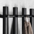 Dvieļu žāvētājs / Radiators Sapho PAPINADO elektriskais 26x120 cm, 85 W, matēti melns  ER350