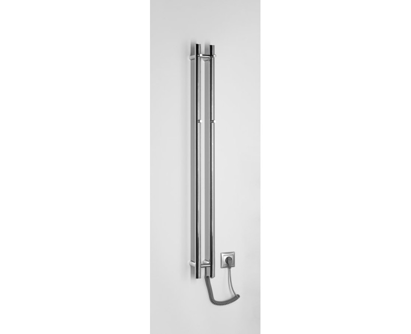 Dvieļu žāvētājs / Radiators Sapho PAPINADO elektriskais 11x120cm, 40W, hroms ER740