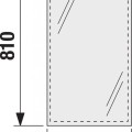 Зеркало для ванной Jika Clear 55x81см H4557111731441