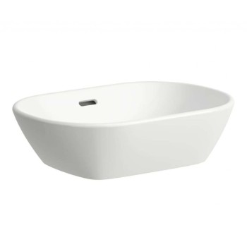 Vannas istabas izlietne Laufen Lua LCC 50x35cm uz virsmas balta H8120834001091