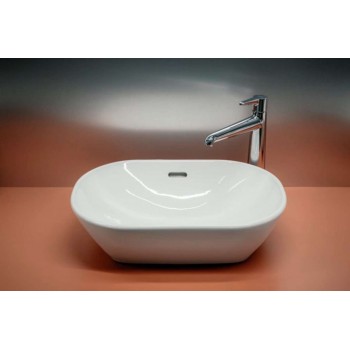 Vannas istabas izlietne Laufen Lua LCC 50x35cm uz virsmas balta H8120834001091
