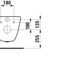 Подвесной унитаз Laufen Pro, без крышки H8209594000001 Белый