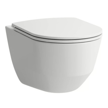 Piekaramais tualetes pods Laufen Pro Rimless ar vāku, H8669550000001 Balts