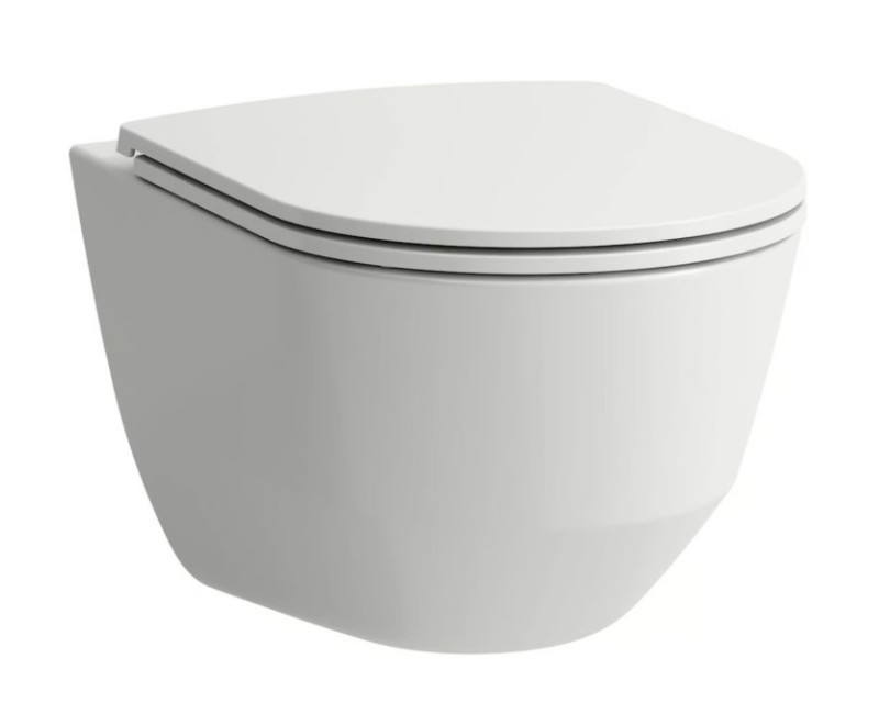 Pakabinamas tualeto puodas Laufen Pro Rimless su dangčiu, H8669550000001 Baltas