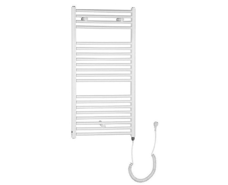 Dvieļu žāvētājs / Radiators AQUALINE Direct-E Elektriskais 45x96 cm, 300W, balts  ILE94T