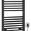 Dvieļu žāvētājs / Radiators AQUALINE DIRECT-E elektriskais 450x960mm 300W, melns  ILE94TB