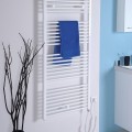 Dvieļu žāvētājs / Radiators AQUALINE Direct-E Elektriskais 45x96 cm, 300W, balts  ILE94T