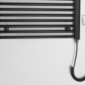 Dvieļu žāvētājs / Radiators AQUALINE Direct-E, elektriskais 60x96cm, 400W, balts  ILE96T