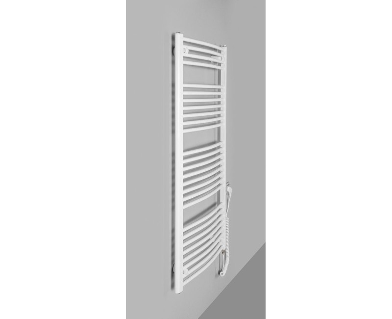 Dvieļu žāvētājs / Radiators AQUALINE Orbit-E Elektriskais 45x93cm, 381 W, balts ILEO36T