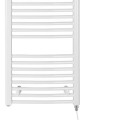 Полотенцесушитель / Радиатор AQUALINE Orbit-E, 45x96см, 300 Вт, белый ILEO94T