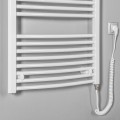 Полотенцесушитель / Радиатор AQUALINE Orbit-E, 45x96см, 300 Вт, белый ILEO94T