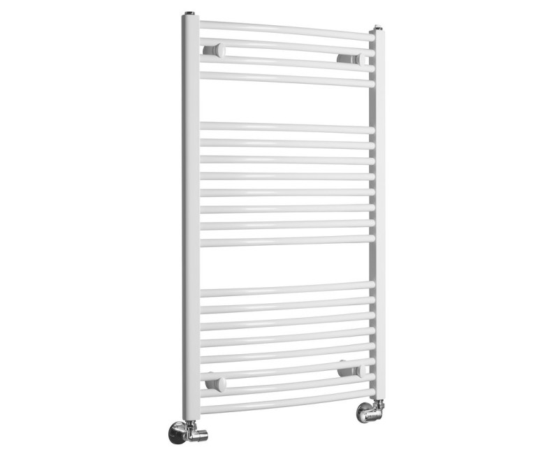 Dvieļu žāvētājs / Radiators AQUALINE Orbit  96x60cm, 597W, balts  ILO96T