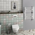 Dvieļu žāvētājs / Radiators AQUALINE Direct  64x50cm, 360W, balts  ILR65T