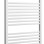 Dvieļu žāvētājs / Radiators AQUALINE Direct  96x60cm, 597 W, balts  ILR96T