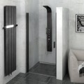 Полотенцесушитель / Радиатор Sapho Colonna 30x180 см, 614 Вт, текстурированный сланец IR144