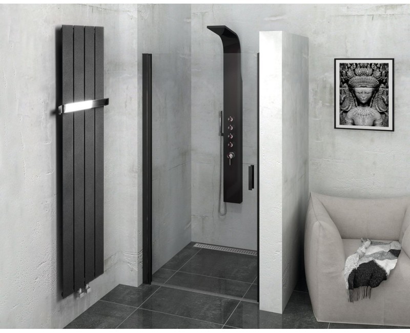 Полотенцесушитель / Радиатор Sapho Colonna 30x180 см, 614 Вт, текстурированный сланец IR144