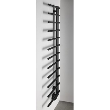 Dvieļu žāvētājs / Radiators Sapho JUSTINA 500x1510, Melns Matēts IR151B