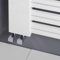 Dvieļu žāvētājs / Radiators Sapho Altalena 60x161cm, metālisks antracīts  IR176
