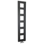 Dvieļu žāvētājs / Radiators Sapho Block  28x133cm, 353 W, melns Matēts IR181