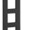 Полотенцесушитель / Радиатор Sapho Block 28x175см, 461 Вт, матовый черный IR182