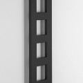 Rankšluosčių džiovintuvas / Radiatorius Sapho Block 28x175cm, 461 W, matinė juoda IR182