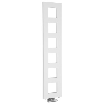 Dvieļu žāvētājs / Radiators Sapho Block 28x133cm, 353 W, balts matēts IR183