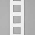 Dvieļu žāvētājs / Radiators Sapho Block 28x133cm, 353 W, balts matēts IR183