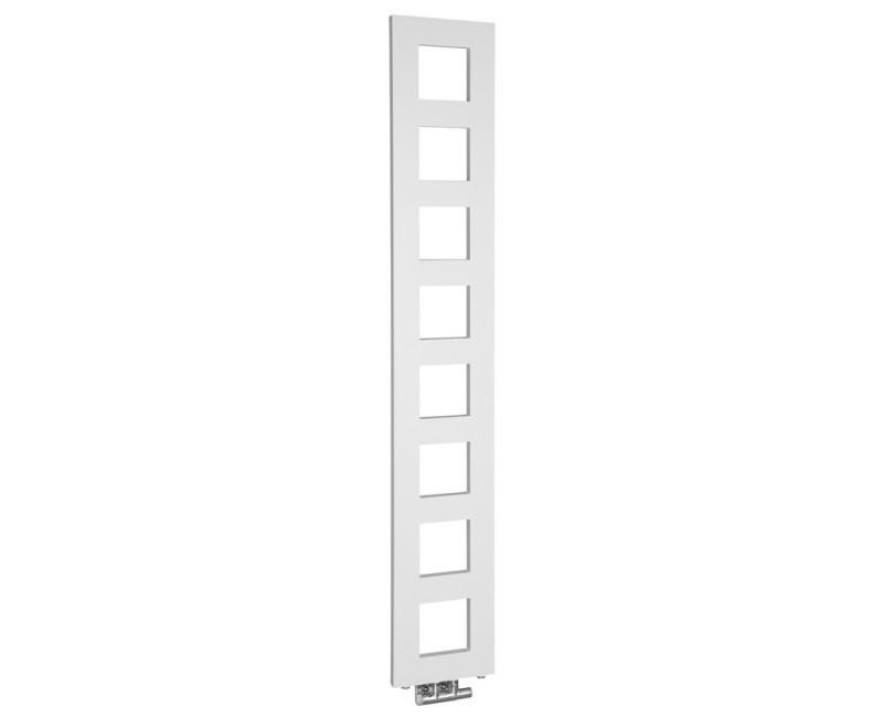 Полотенцесушитель / Радиатор Sapho Block 28x175см, 461 Вт, матовый белый IR184