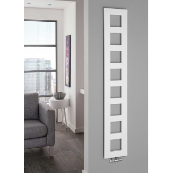 Dvieļu žāvētājs / Radiators Sapho Block 28x175cm, 461 W, matēti balts  IR184