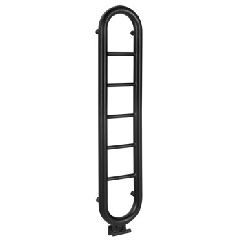 Dvieļu žāvētājs / Radiators Sapho Horizon 33x150cm, melns matēts  IR195
