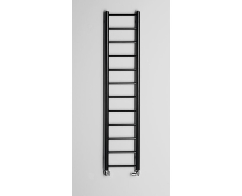Rankšluosčių džiovintuvas / Radiatorius Sapho Dina 138x30cm, matinė juoda IR373B