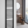 Полотенцесушитель / Радиатор Sapho Dina 156x40см, матовый черный IR374B