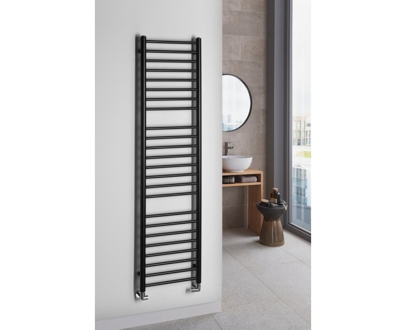 Полотенцесушитель / Радиатор Sapho Dina 156x40см, матовый черный IR374B