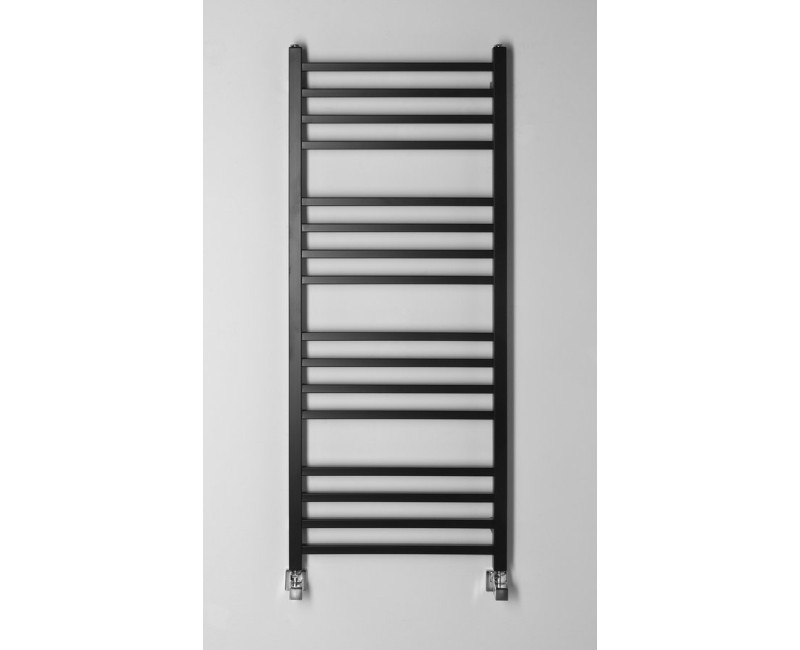 Полотенцесушитель / Радиатор Sapho Metro 50x120см, 386Вт, матовый черный IR410TB