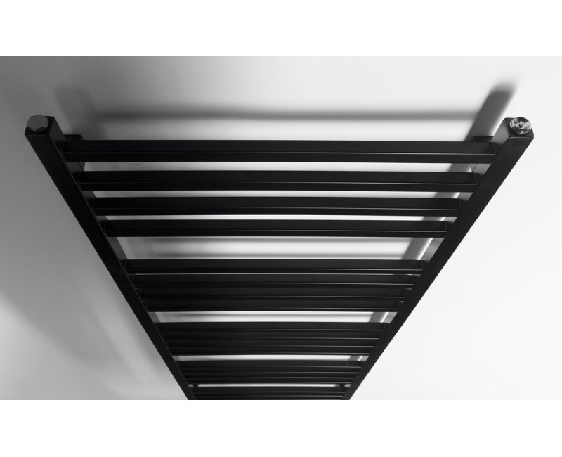Полотенцесушитель / Радиатор Sapho Metro 60x151см, 557Вт, матовый черный IR420TB