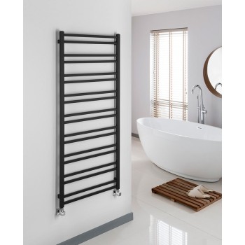 Dvieļu žāvētājs / Radiators Sapho Metro Dos 55x143cm, 476W, matēti melns  IR430TB