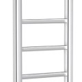 Rankšluosčių džiovintuvas / Radiatorius Sapho Metro Light 30x114cm, 211W, chromas IR444R