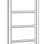 Rankšluosčių džiovintuvas / Radiatorius Sapho Metro Light 30x114cm, 211W, chromas IR444R